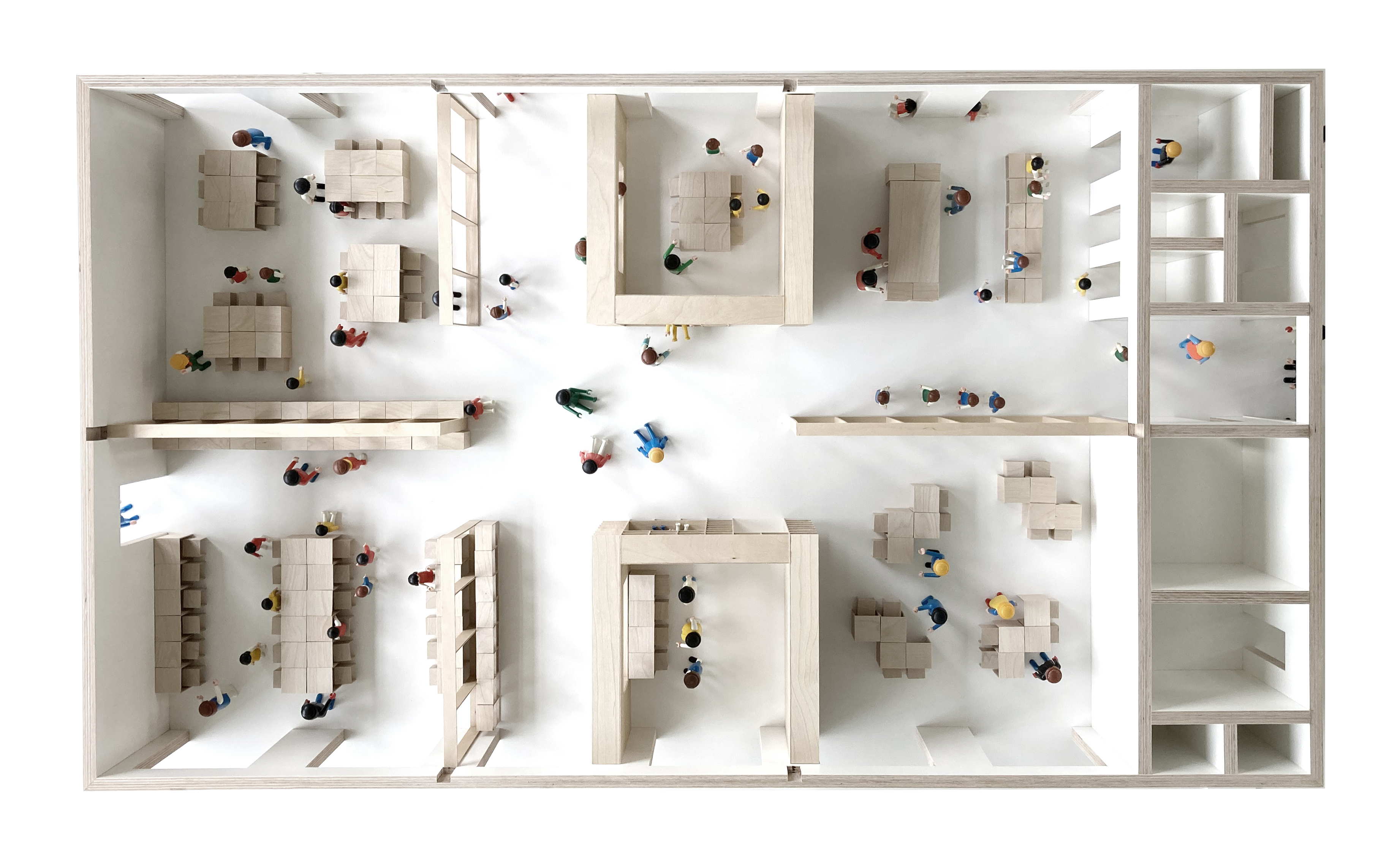 Innovative Schulbauten für eine hochwertige und zeitgemäße Bildung, "Pilotprojekt Schulbau Open Source Weimar", in Kooperation mit der Stadt Weimar und der IBA Thüringen