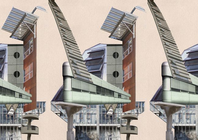 Collage Grazer Schule