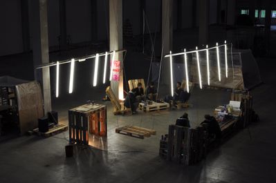 workshop 1 rainer rosseger, workshop 3 michael tatschl, leder & Schuh halle. 18.11.2013–22.11.2013