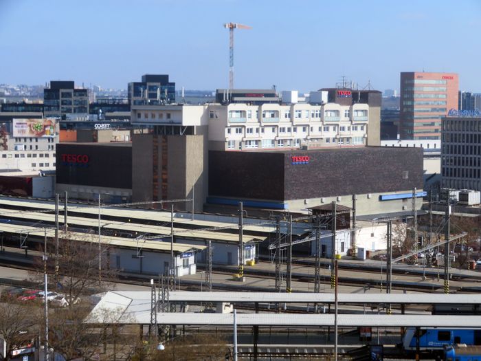 abgerissenes Kaufhaus Prior