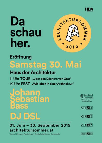 Eröffnung Architektursommer 2015