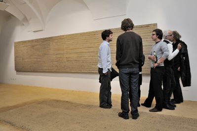 Ausstellungseröffnung Martin Rauch - Erosion