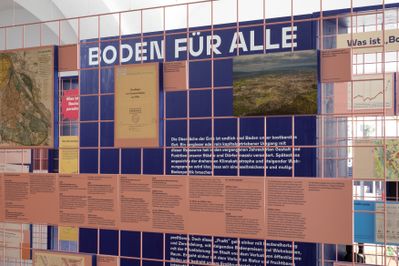 Ausstellung "Boden für Alle" im HDA
