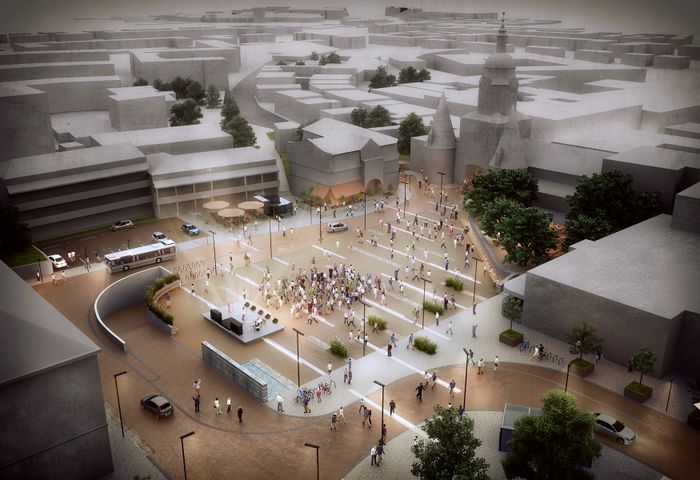Rendering Stadtplatz