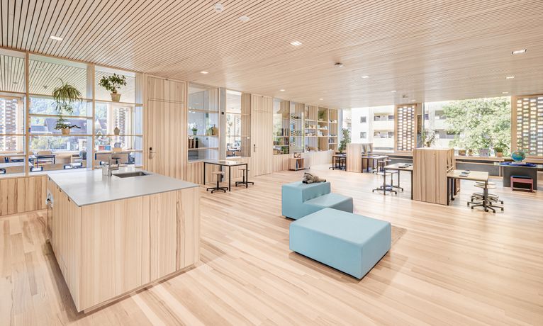 Bildungscampus Nüziders Lernlandschaft