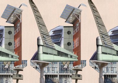 Ausstellungssujet Collage Grazer Schule