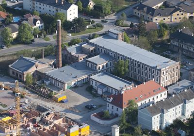 Spinnereifabrik Luftbild | pedit & partner architekten