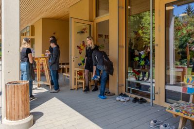 24.05.2024, Exkursion Kommunalbauten aus Holz_proHolz