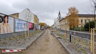 ORTE visite promenadenring stpoelten baustellenfoto dnd