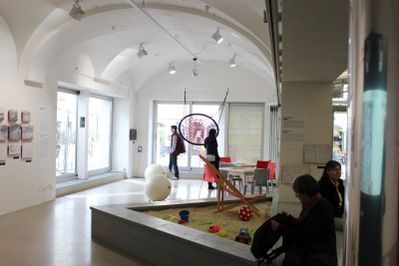 KUNST.WERK: Geführte Rundgänge steirischer herbst, Ausstellung free play - Spielräume, 17.10.2015