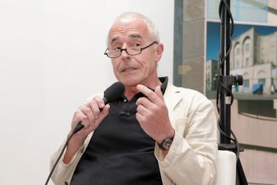 Ausstellungseröffnung und Roundtable, Michael Schrott