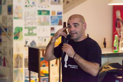 Symposium free play Auftakt: Santiago Cirugeda, Vortrag 05.11.2015