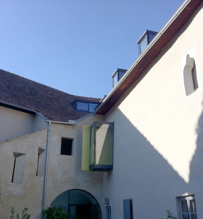 Gutshof, Krems-Rehberg nach Plänen von Franz Sam