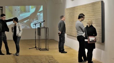 Ausstellungseröffnung Martin Rauch - Erosion
