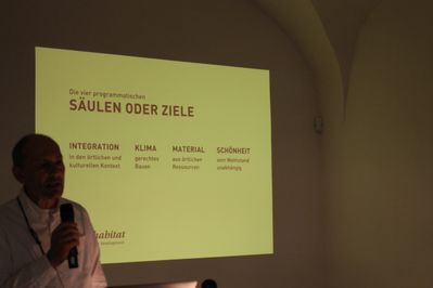 BASEhabitat mit Architektur über die Grenzen: 16.11.2015