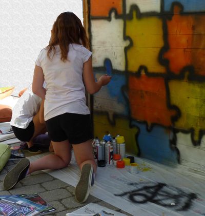 Kinder- und Jugendworkshop in Eisenerz, Architekturtage 2012