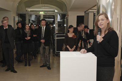 Preisverleihung und Ausstellungseröffnung, Eva Guttmann, HDA