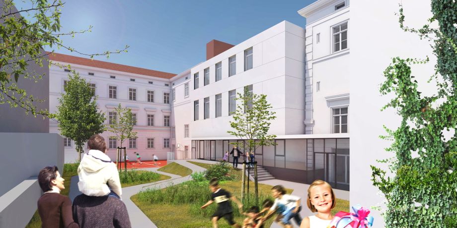 Schaubild Volksschule Hafnerplatz