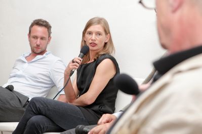 Ausstellungseröffnung und Roundtable, Bärbel Müller