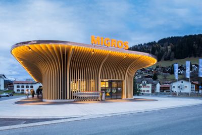 Busterminal von Ritter Schumacher AG in Churwalden, CH