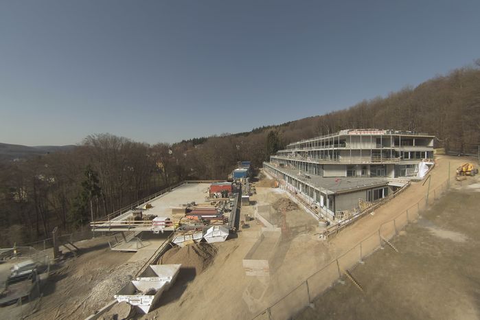Baufortschritt. Webcam 14.3.2022, https://wwg.netzcam.net/out/webcam1.jpg?dummy=1647253111229