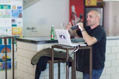 Symposium free play Auftakt: Santiago Cirugeda, Vortrag 05.11.2015